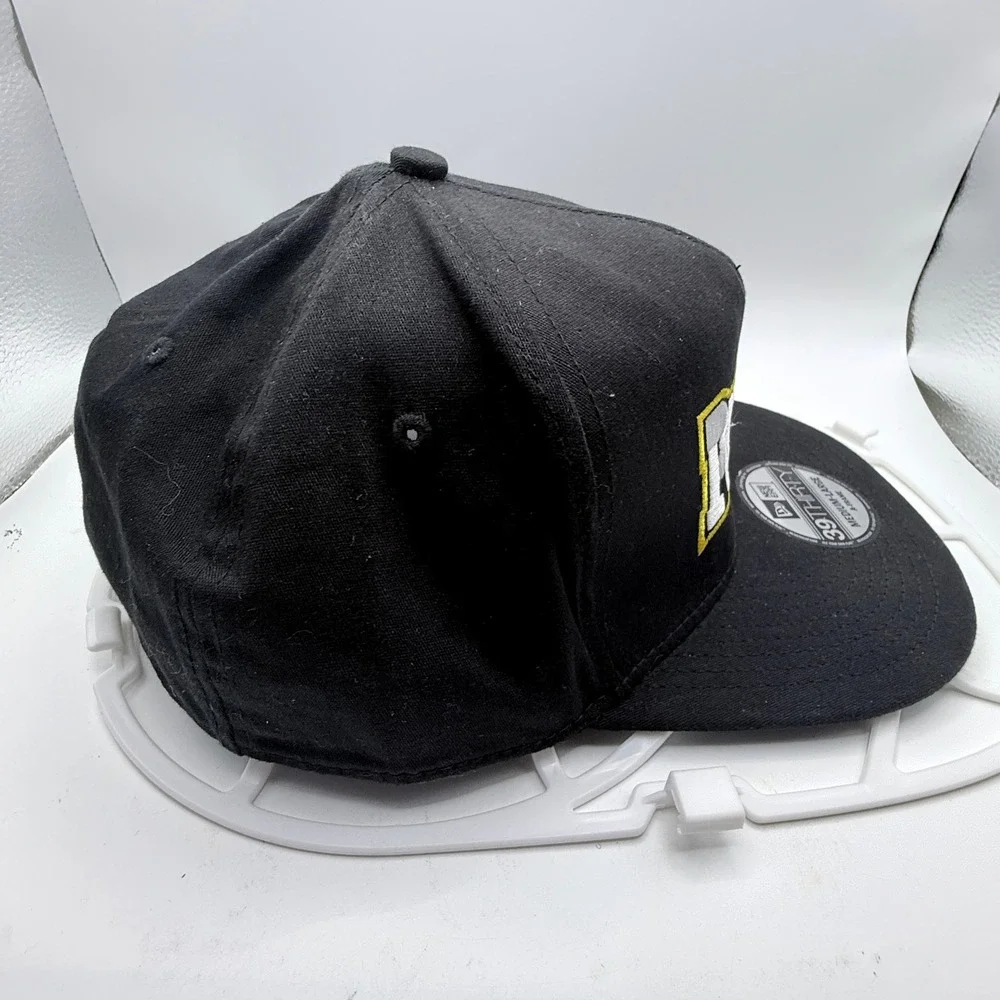 New Era 39THIRTY Panthers Hat M/L Black Embroidered‎ A-Frame Cap NE401